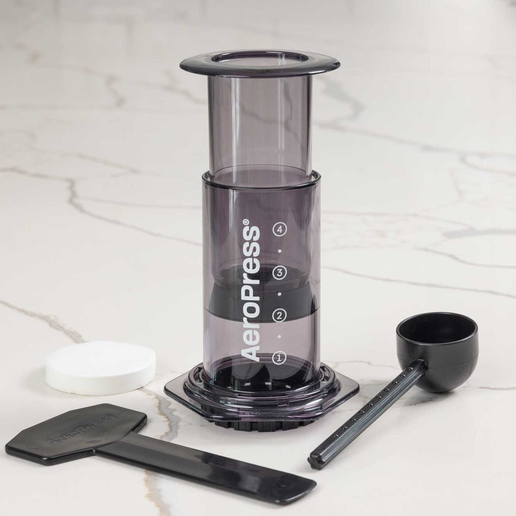 AeroPress Clear Coffee Maker - Black