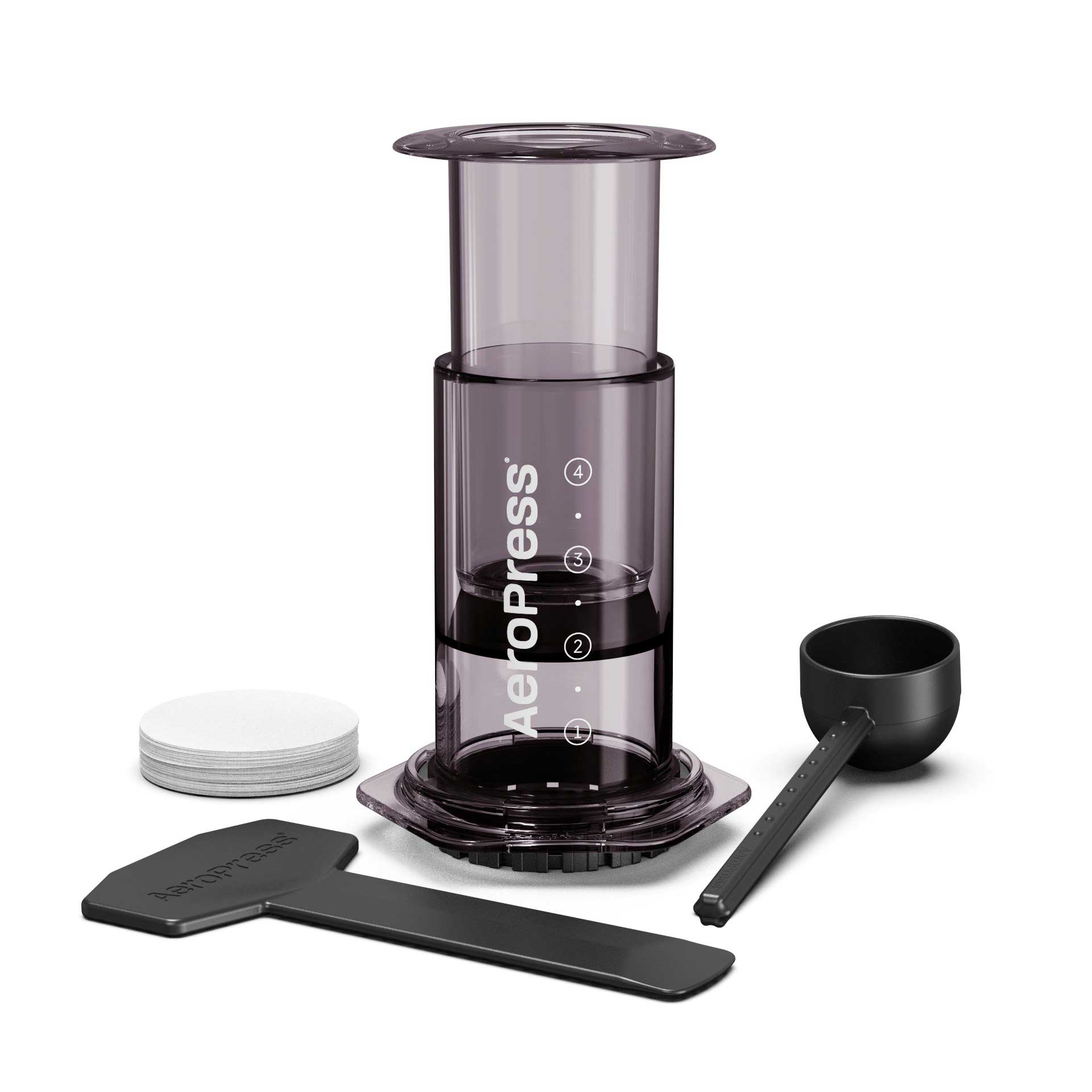 AeroPress Clear Coffee Maker - Black