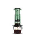 AeroPress Clear Coffee Maker - Green