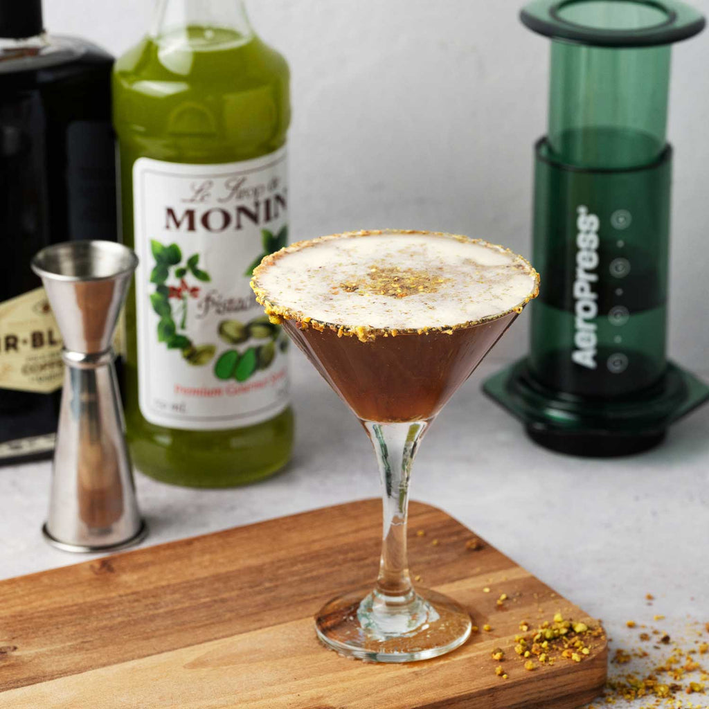 AeroPress Clear Coffee Maker - Green