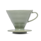 V60 Ceramic Coffee Dripper 02 - Oil Green