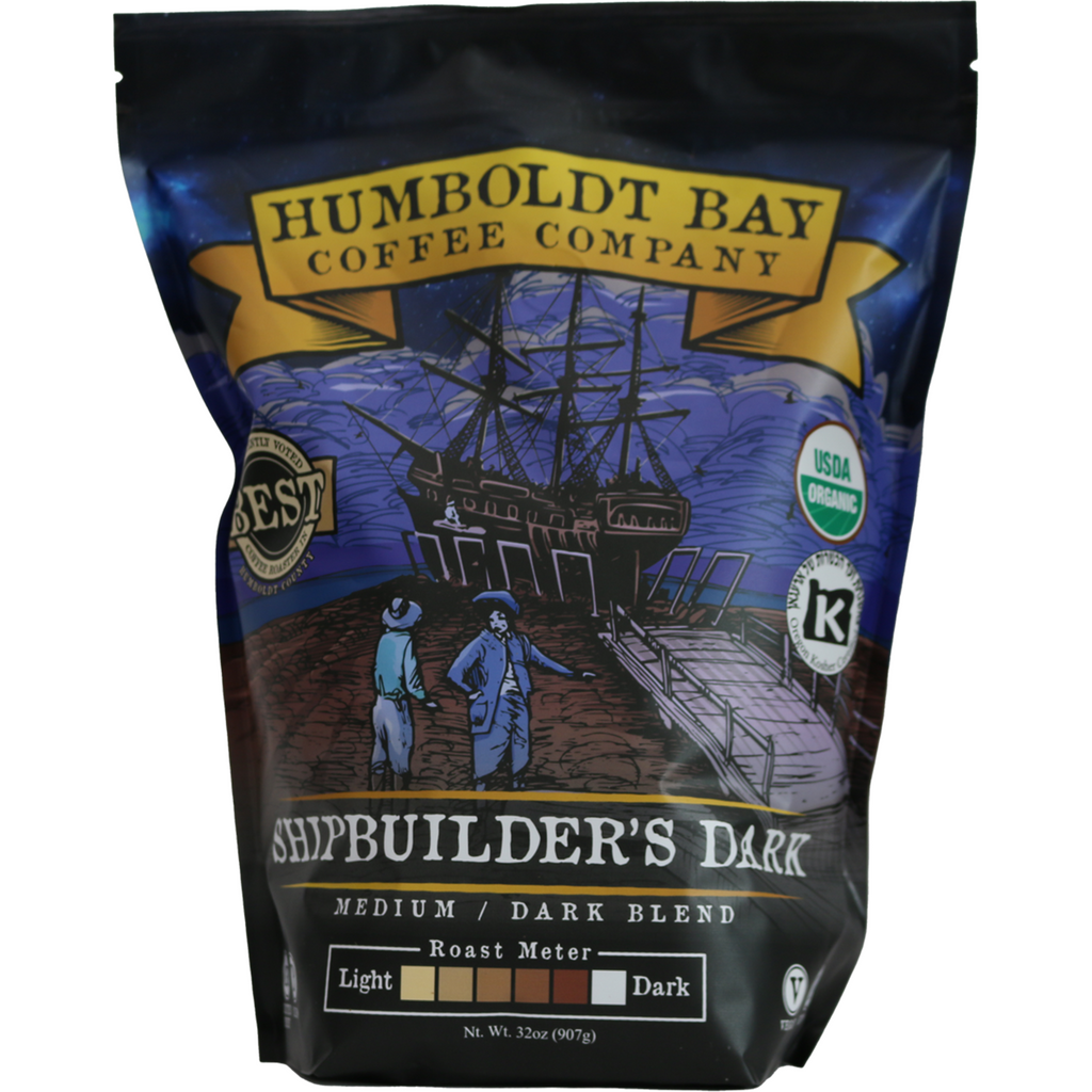 Organic Shipbuilder's Dark Roast 2lbs - Humboldt Bay Coffee Co.