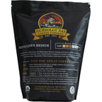 organic medium roast, costco item #1025685, 2 pound bag, pink shipbuilders bag