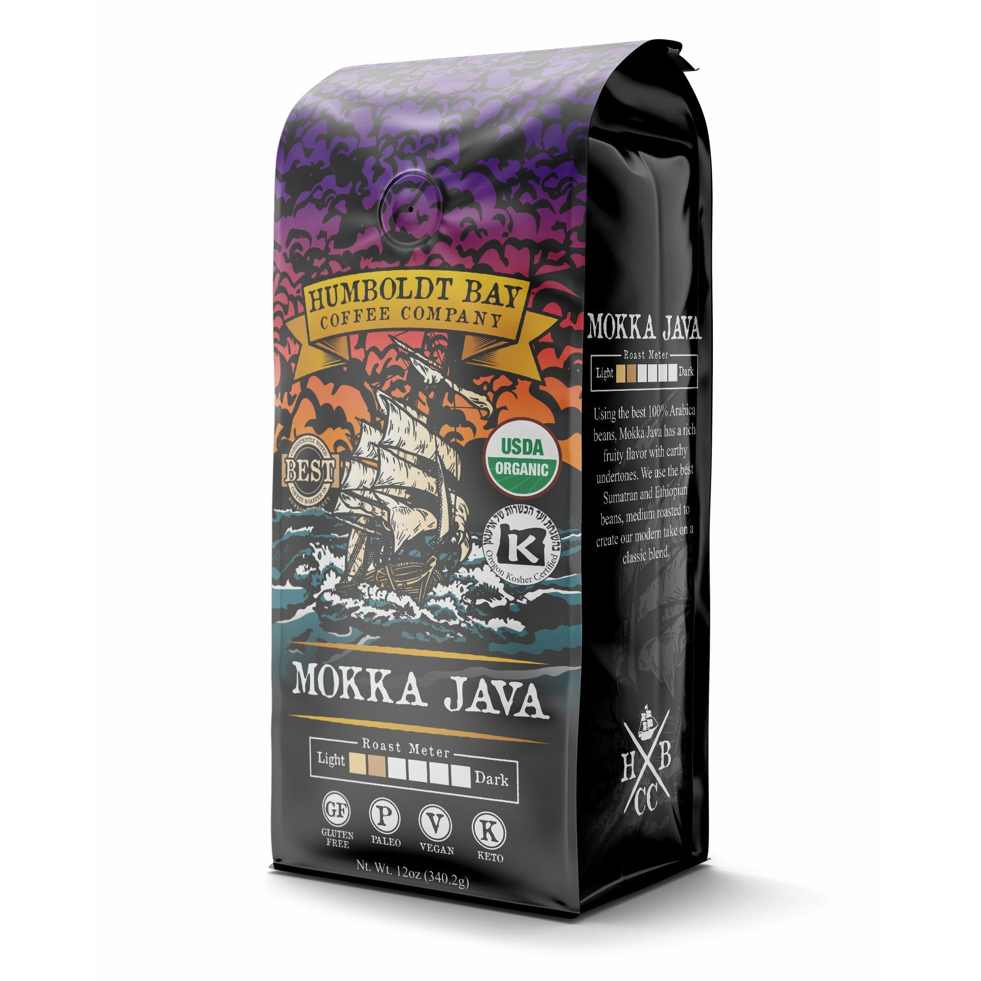 Organic Mokka Java - Humboldt Bay Coffee Co.